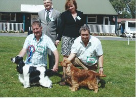 Dog CC & BOB - Manchela Tiger Tim JW Bitch CC - Helenwood Gift Wrapped Photo by Ian Scott